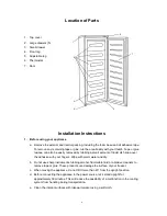 Предварительный просмотр 5 страницы Summit UF855L Instruction Manual