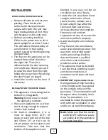 Предварительный просмотр 6 страницы Summit VC28S Instruction Manual