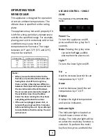 Предварительный просмотр 10 страницы Summit VC28S Instruction Manual