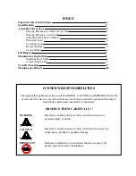 Preview for 2 page of Sumner Fab-Mate Operator'S Manual