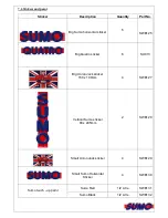 Preview for 11 page of Sumo Quatro 3.5m 2015 Operator'S Manual And Parts List