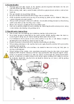 Предварительный просмотр 12 страницы Sumo DTS 3m Operator'S Manual And Parts List