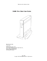 Предварительный просмотр 1 страницы Sumo WML User Manual