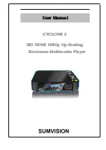 Sumvision Cyclone MKV 2 User Manual preview