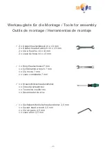 Preview for 2 page of sun and ice Premium 14 Assembly And Operating Instructions Manual