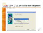 Предварительный просмотр 10 страницы Sun Broadband Wireless SBW USB Stick Modem Firmware Upgrade Manual