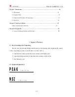 Preview for 10 page of SUN EAST PEAK-350 User Manual