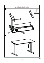 Предварительный просмотр 41 страницы Sun-Flex DESK 600602 Assembly Manual