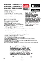 Предварительный просмотр 52 страницы Sun-Flex DESK 600602 Assembly Manual