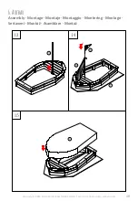 Предварительный просмотр 18 страницы Sun International Trading Sandkasten 8869327 Assembly And Maintenance Instructions