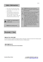 Предварительный просмотр 2 страницы Sun joe 105298 Assembly Instruction Manual