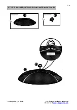 Предварительный просмотр 9 страницы Sun joe 105298 Assembly Instruction Manual