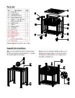 Предварительный просмотр 2 страницы Sun joe L-DW047PST-3D Assembly Instructions