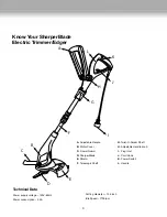 Предварительный просмотр 4 страницы Sun joe SB601E Operator'S Manual