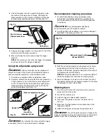 Предварительный просмотр 10 страницы Sun joe SPX1000 Operator'S Manual