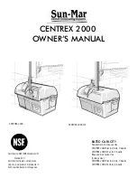 Preview for 1 page of Sun-Mar CENTREX 2000 Owner'S Manual