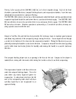 Preview for 5 page of Sun-Mar CENTREX 2000 Owner'S Manual