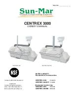 Sun-Mar CENTREX 3000 series Owner'S Manual preview