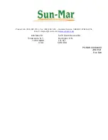 Preview for 23 page of Sun-Mar CENTREX 3000 series Owner'S Manual