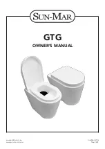 Sun-Mar GTG Owner'S Manual preview