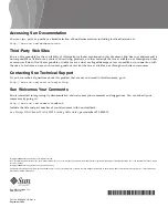 Preview for 2 page of Sun Microsystems 5802 Quick Start Manual