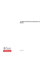 Предварительный просмотр 1 страницы Sun Microsystems Blade X6275 M2 Service Manual