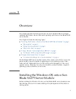 Предварительный просмотр 9 страницы Sun Microsystems Blade X6275 Installation Manual