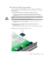 Предварительный просмотр 109 страницы Sun Microsystems Blade X6450 Service Manual