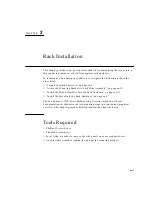 Предварительный просмотр 11 страницы Sun Microsystems Enterprise 420R Setup And Rackmounting Manual