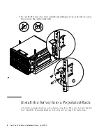 Предварительный просмотр 16 страницы Sun Microsystems Fire V440 2-Post Manual