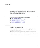 Preview for 9 page of Sun Microsystems Java W1100z Getting Started Manual