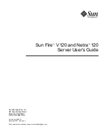 Sun Microsystems Netra 120 User Manual предпросмотр