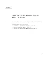 Предварительный просмотр 91 страницы Sun Microsystems Netra 120 User Manual