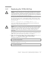 Предварительный просмотр 163 страницы Sun Microsystems Netra 120 User Manual