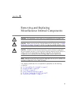 Предварительный просмотр 85 страницы Sun Microsystems Netra 240 Service Manual