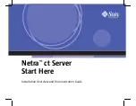 Sun Microsystems Netra ct Series Start Here Manual предпросмотр