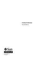 Предварительный просмотр 1 страницы Sun Microsystems Netra T5220 Service Manual