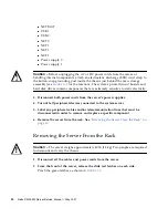 Предварительный просмотр 44 страницы Sun Microsystems Netra X4200 M2 Service Manual