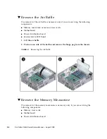 Предварительный просмотр 34 страницы Sun Microsystems Netra X4450 Service Manual