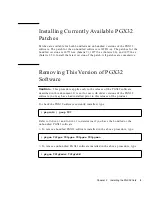 Preview for 25 page of Sun Microsystems PGX32 Installation Manual