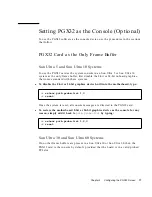 Preview for 33 page of Sun Microsystems PGX32 Installation Manual