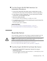 Предварительный просмотр 191 страницы Sun Microsystems Server X4-2 Installation Manual