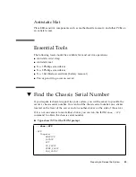 Предварительный просмотр 75 страницы Sun Microsystems SPARC T5120 Service Manual