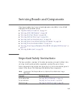 Предварительный просмотр 153 страницы Sun Microsystems SPARC T5120 Service Manual