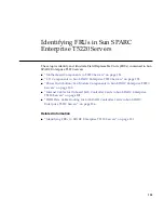 Предварительный просмотр 211 страницы Sun Microsystems SPARC T5120 Service Manual