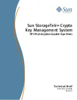 Preview for 1 page of Sun Microsystems StorageTek Crypto Technical Brief