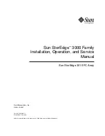 Sun Microsystems StorEdge 3000 Series Installation, Operation And Service Manual предпросмотр