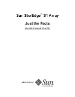 Preview for 1 page of Sun Microsystems StorEdge S1 Array Manual