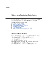 Предварительный просмотр 9 страницы Sun Microsystems Sun Blade T6300 Installation Manual