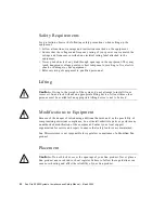 Предварительный просмотр 24 страницы Sun Microsystems Sun Fire E2900 Compliance And Safety Manual